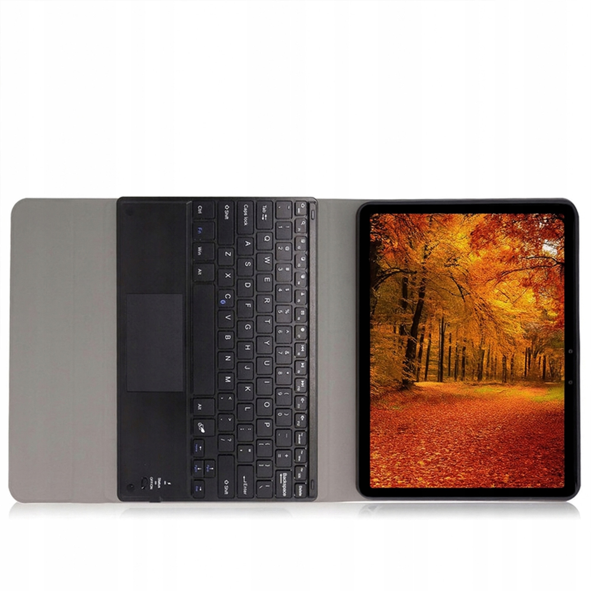 Husa cu tastatura Bluetooth, negru, pentru Lenovo Tab Plus TB351FU 11,5 inch
