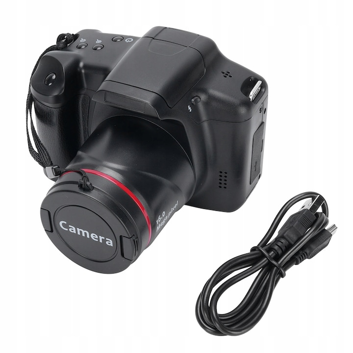 Camera digitala 16MP, 1080p HD, 16x zoom digital, 2,4 inch, compacta, portabila