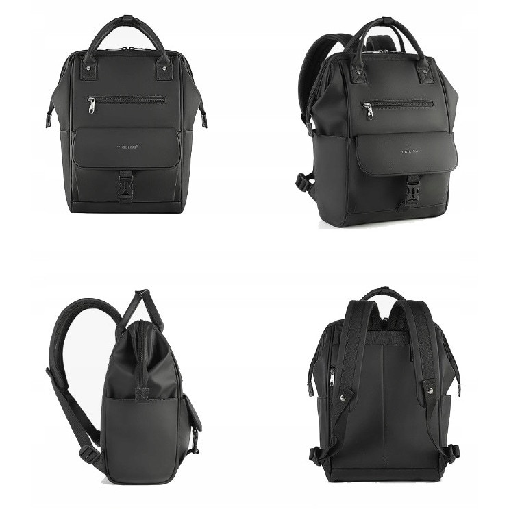 Rucsac laptop K&M, 15,6'', impermeabil, negru, 44x28x19cm, multe compartimente