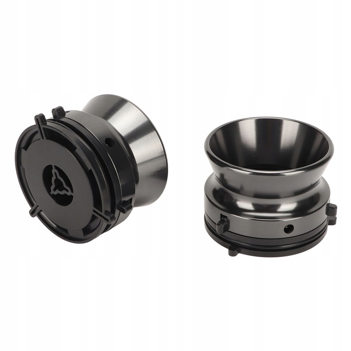 Set 2 adaptoare butuc, NAB, 10 inch, aluminiu, gri