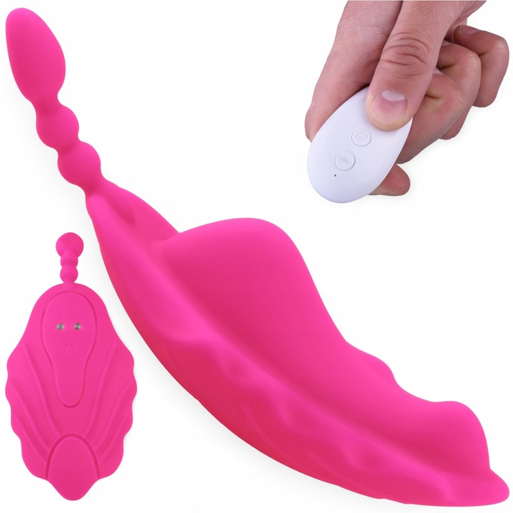 Ero-Bull vezeték nélküli vibrátor, fehérnemű alatti masszázs, 10 program, vízálló, 10,5x4,7cm