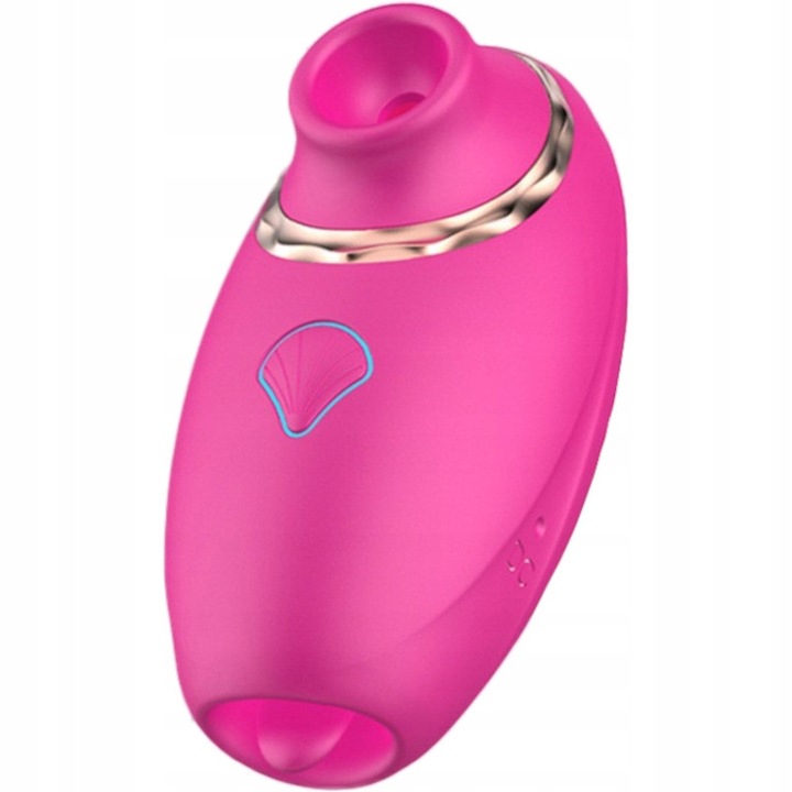 Női vibrátor Lelex, 3 az 1-ben, 7 vibrációs mód, szilikon, vízálló