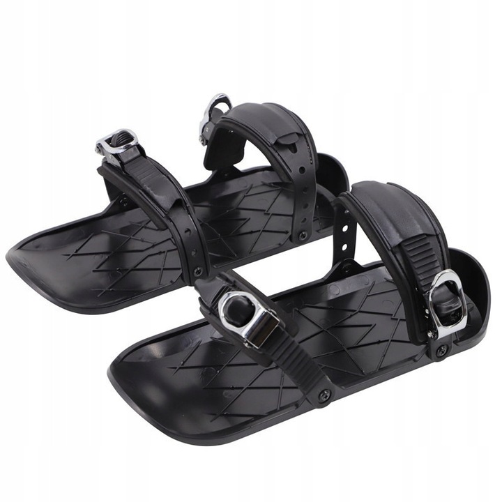 Nartobuty ,Patine de zapada, tip skiuri scurte, culoare negru, pe bocanci