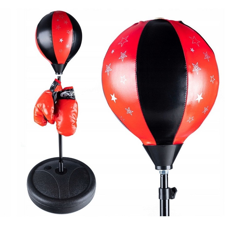 Set saci sportivi de lupta, antrenament pentru copii, ajustabil, manusi