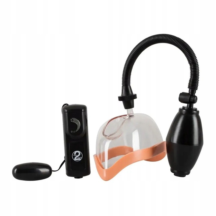 Сексуална помпа You2Toys, с вибрации, 14x8см, от ABS пластмаса, за подобряване на чувствителността