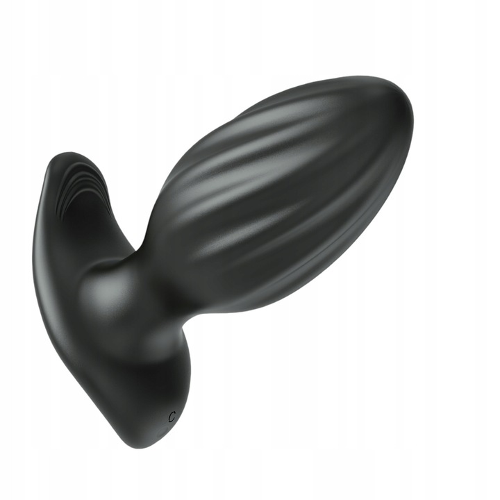 Anális vibrátor, Éjszakai Fantázia, 360 fokos forgatás, 18 rezgésmód, fekete, 96x35,5mm