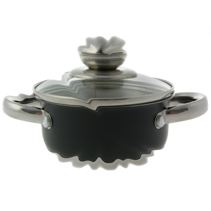 Oala adanca 14l, marmura, 32cm, inaltime 21,5cm, set