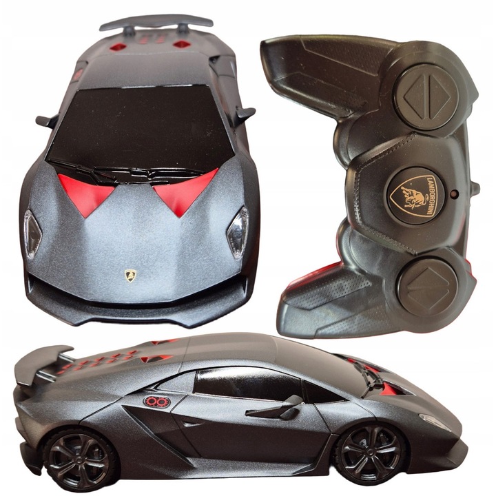 Masinuta Rastar Lamborghini Sesto, telecomandata, 2,4GHz, színes, méretek 30x15x10cm