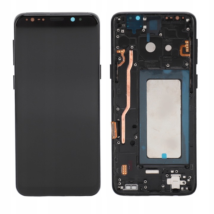 Резервен LCD екран за телефон, черен, за Galaxy S9, комплект за ремонт