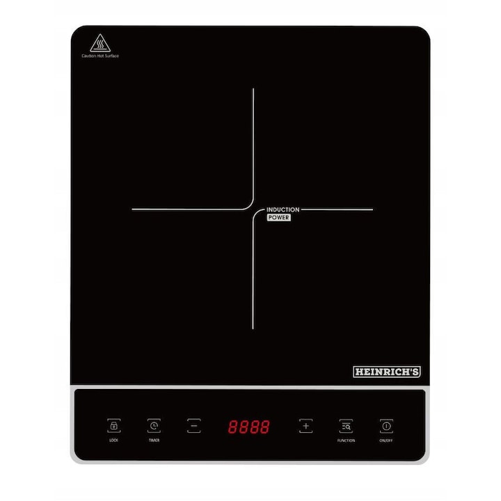 Klarstein, Virtuosa 3 Slim, Plita, 3 Zone, 5000 W, Dualzone, Temporizator, Ceramica