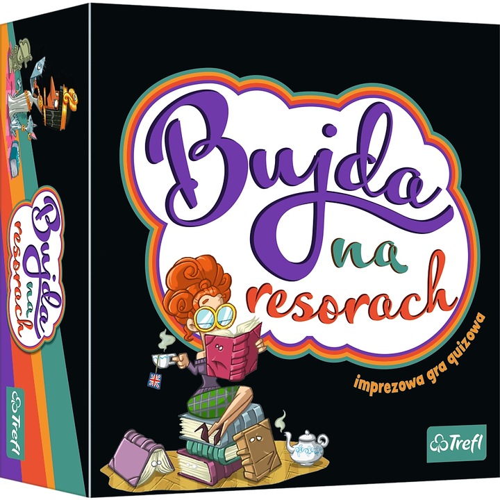 Bujda na resorach társasjáték, 336 kártya, 136 zseton, 10+