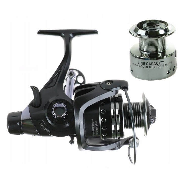 Mulinete Carp 6000A, 7+1BB, 4.7:1, 0.35mm/270m, 0.40mm/210m, 0.50mm/130m