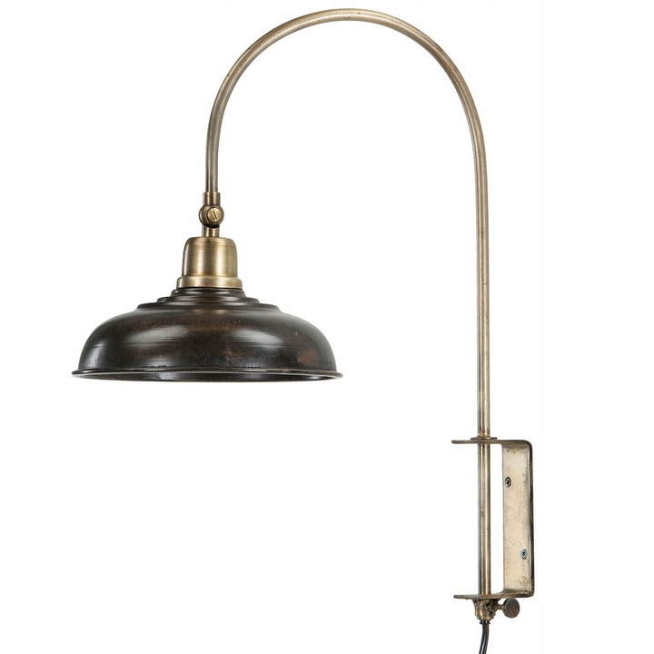 Lampa kinkiet scienna retro, metalica, bronz, 47x32x20cm, E27