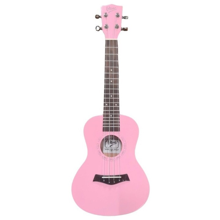 Ukulele concert V-Tone UK23 PK roz, 23", cu husa inclusa