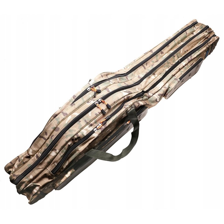 Geanta pentru undite, 140cm, 3 compartimente, 3 buzunare, impermeabila