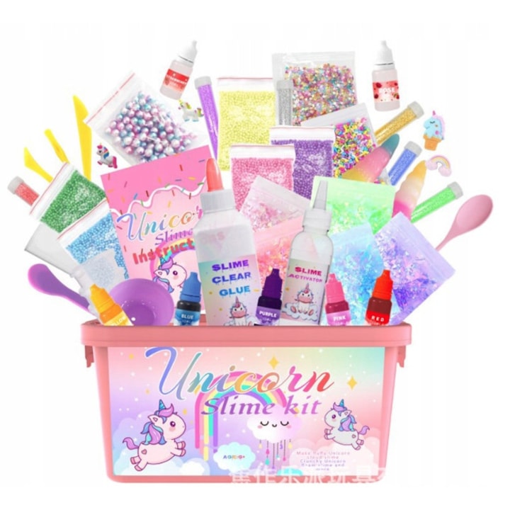 Slime 90ml, Pan si Pani Gadzet, színes, rugalmas, illatos