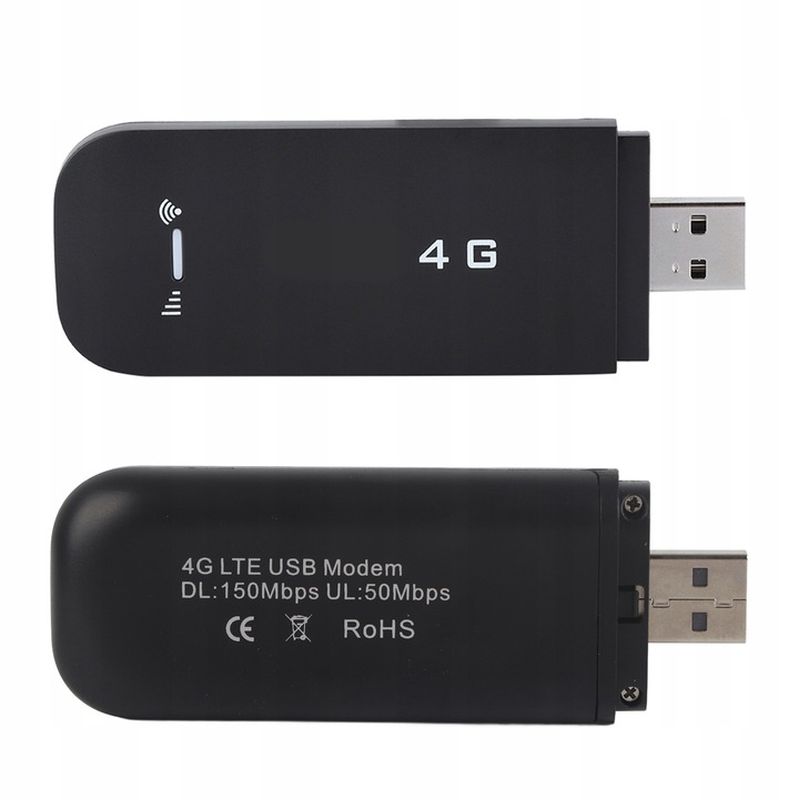 Рутер WiFi 4G LTE, USB модем, 150Mbps, 10 потребители, 9.7x3.5x1.2см