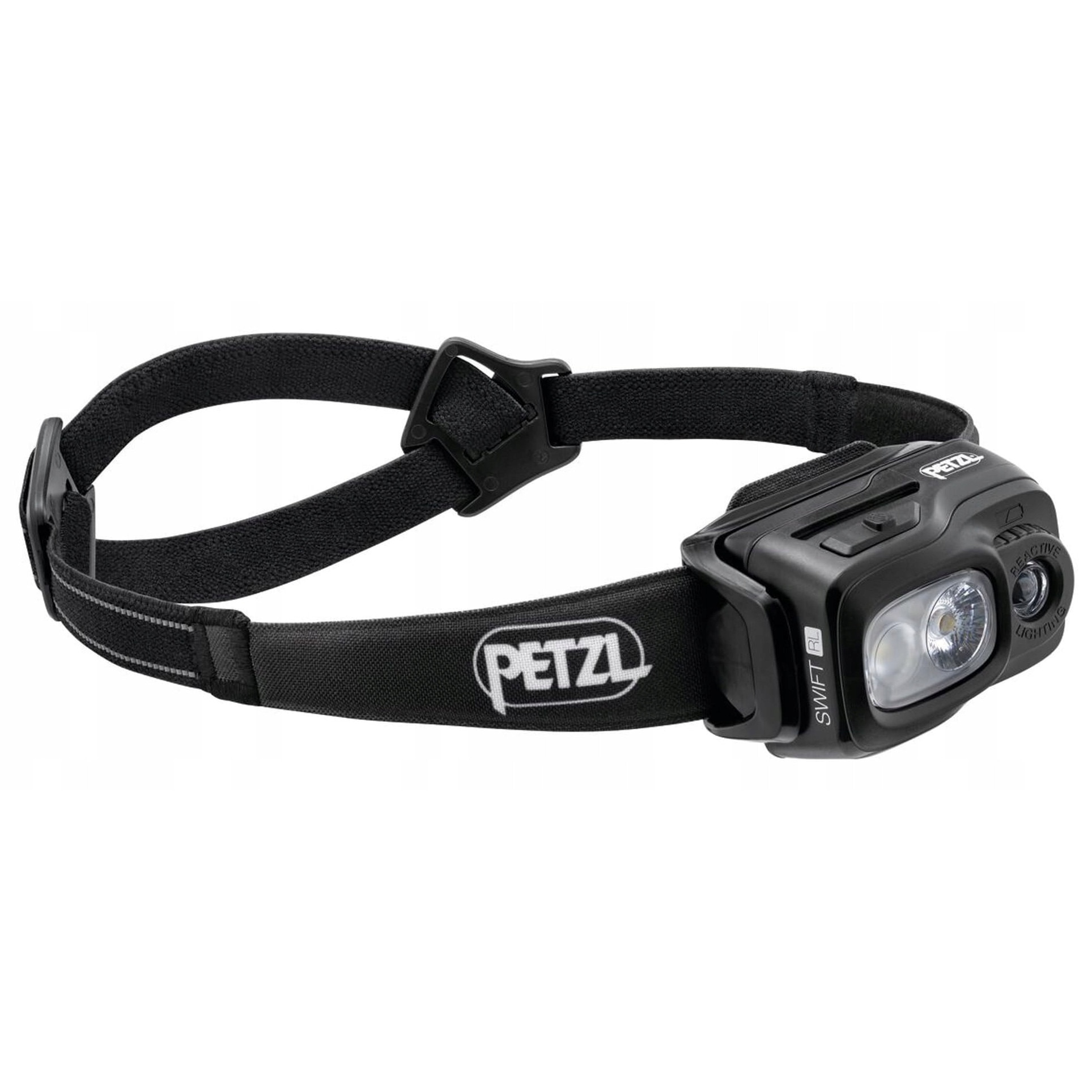 Lanterna frontala Petzl Swift RL, 1100lm, neagra, reincarcabila
