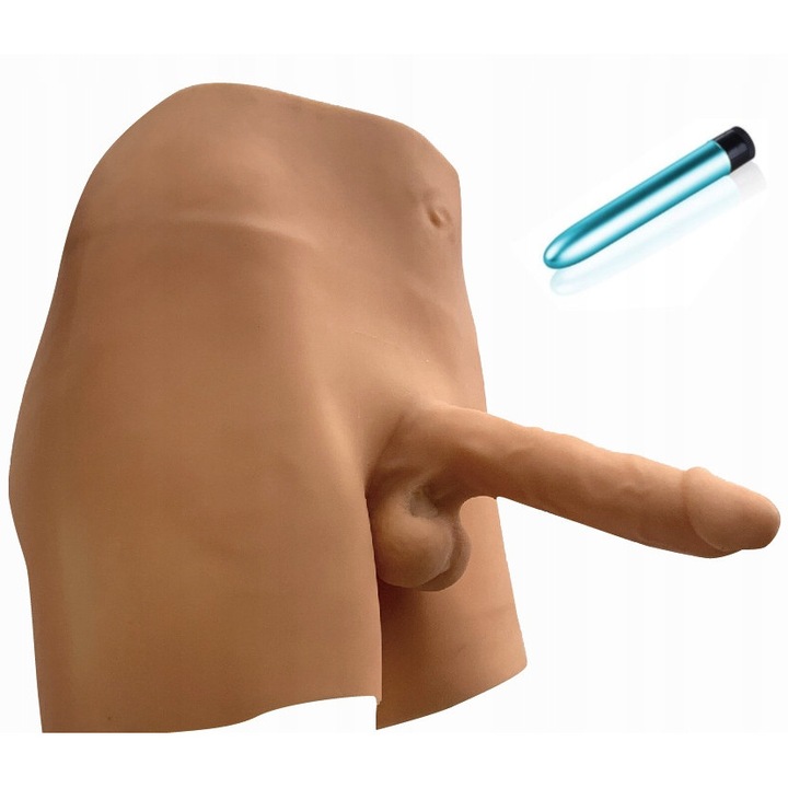 Dildós bugyi szett, Night Fantasy, XL, 19x4cm