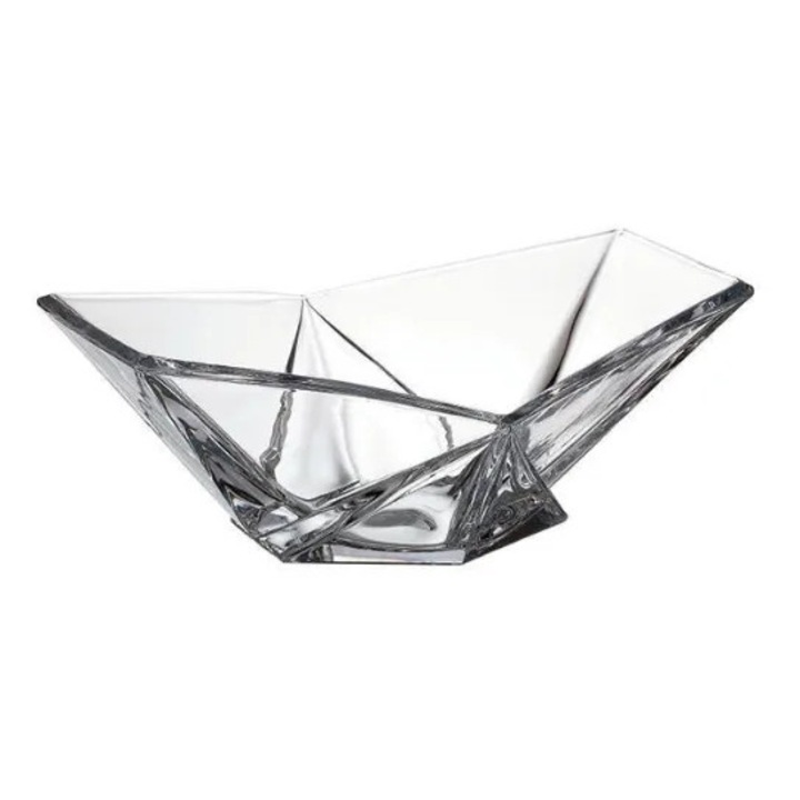 Boluri Bohemia Origami, cristal, 33cm, set