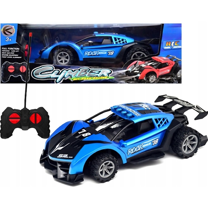 Távirányítós autó, 25 cm, fényhatások, különböző modellek, szett