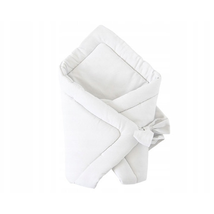 Бебешко одеяло Piapimo RestNess, сиво, 68x68см, 100% сатениран памук, хипоалергенно