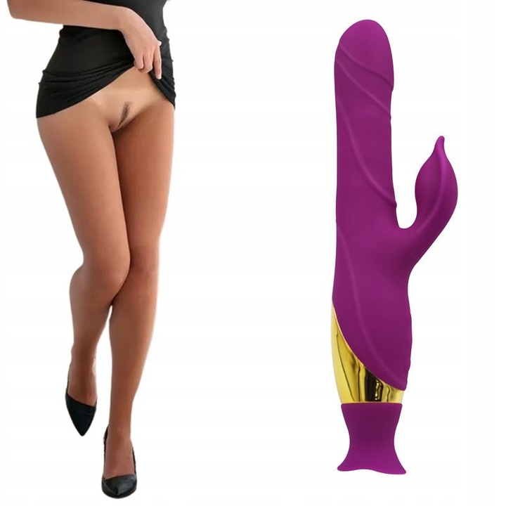 Vibrátor, Éjszakai Fantázia, 10 forgási program, 10 rezgési program, vízálló, akkumulátoros USB