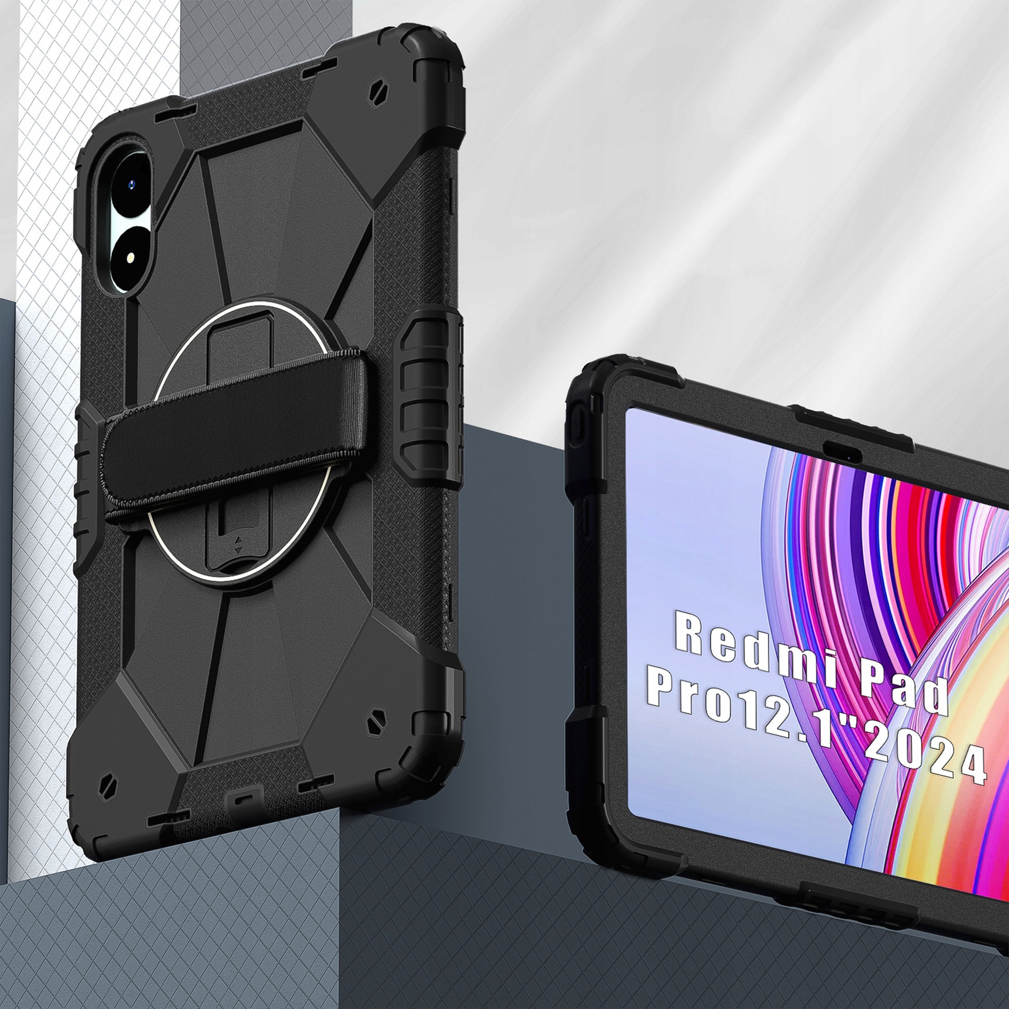 Etui Shockproof pentru Xiaomi Redmi Pad PRO 12.1 / Poco Pad 12.1, transparent