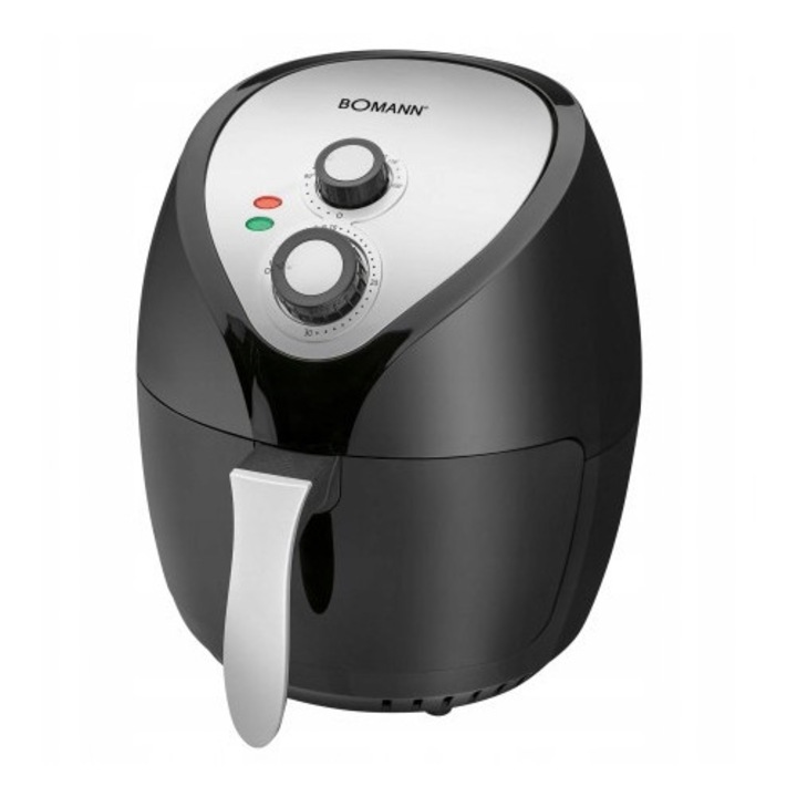 Bomann FR 6002 H CB olajsütő, 3.6L, 1400W, fekete