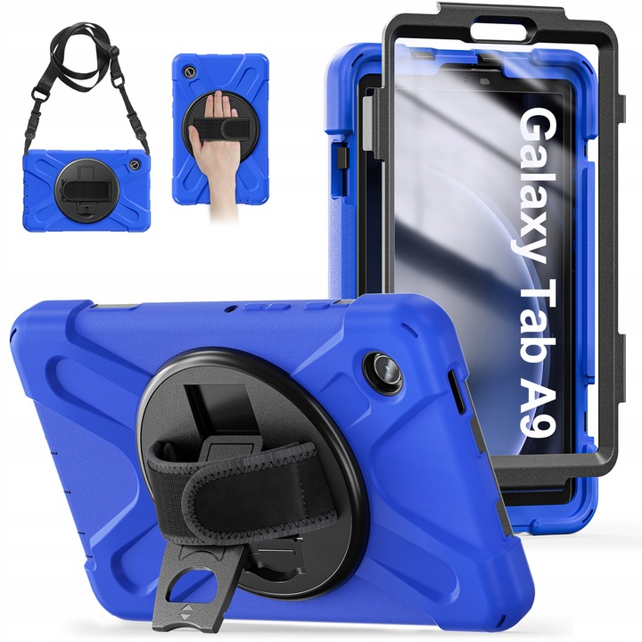 Etui pancerne Shockproof pentru Samsung Galaxy Tab A9 8,7 2023, set