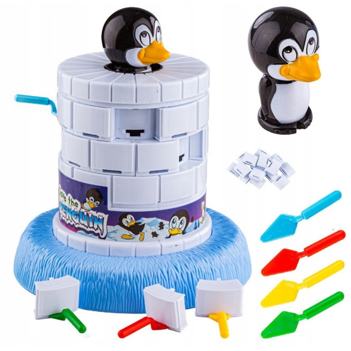 Iglo társasjáték, 2-4 játékos, 3+ éves gyerekeknek, 18x20,5cm, többszínű