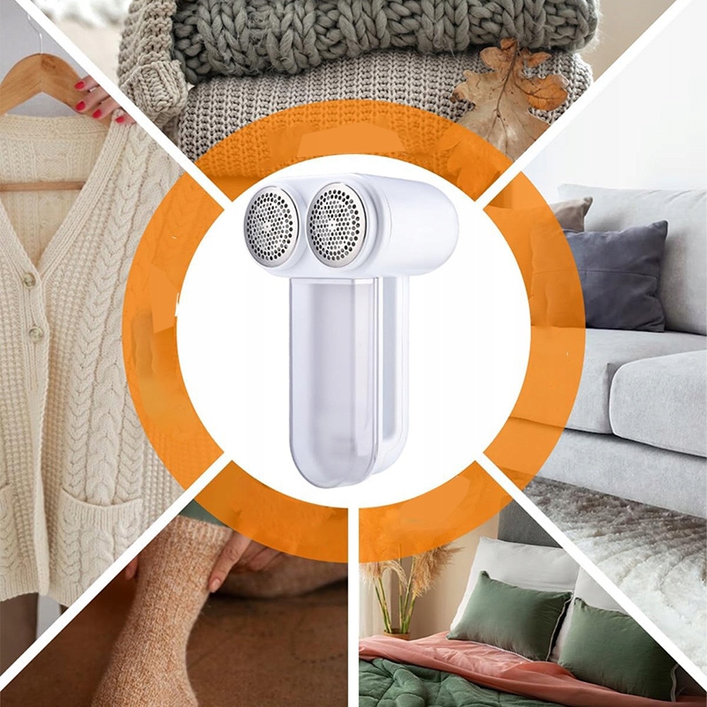 Aparat de scame fara fir, alb, 3 viteze, 1800mAh