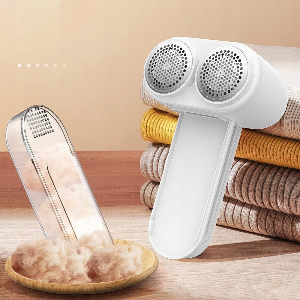 Aparat de scame fara fir, alb, 3 viteze, 1800mAh