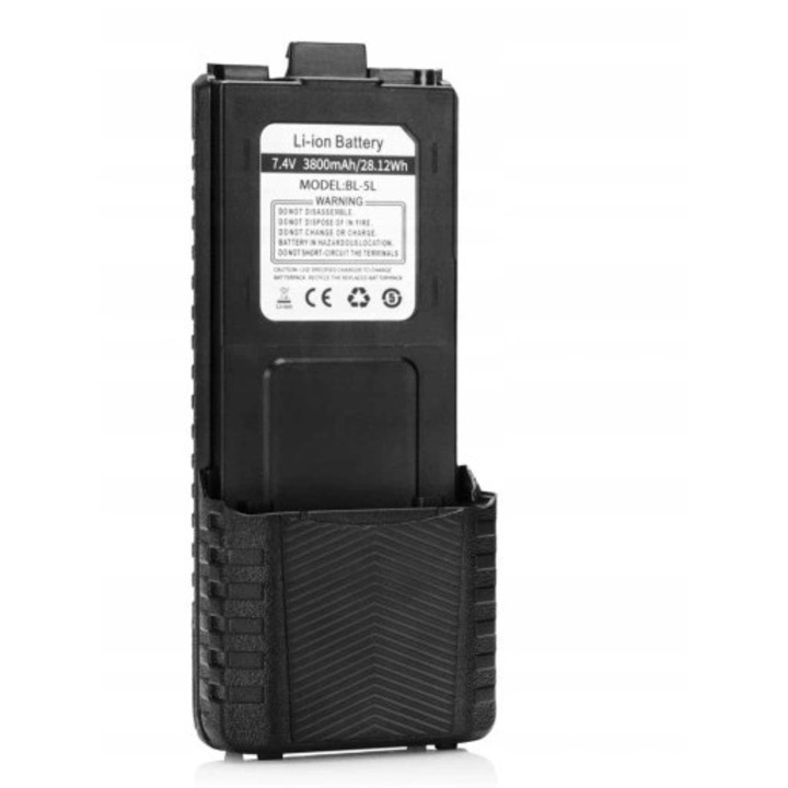 Baterie litio-ion 3800 mAh, 7,4 V, neagra