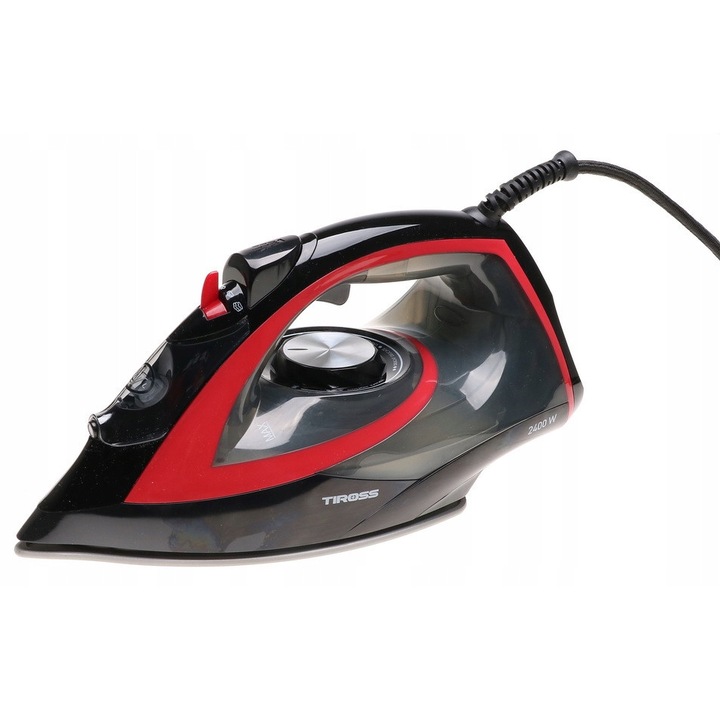 Fier de calcat cu abur, 2400W, ceramica, 350ml, 15x28x12cm