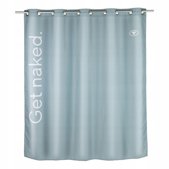 Zaslona de dus Tom Tailor, 200x180cm, verde menta, design minimalist