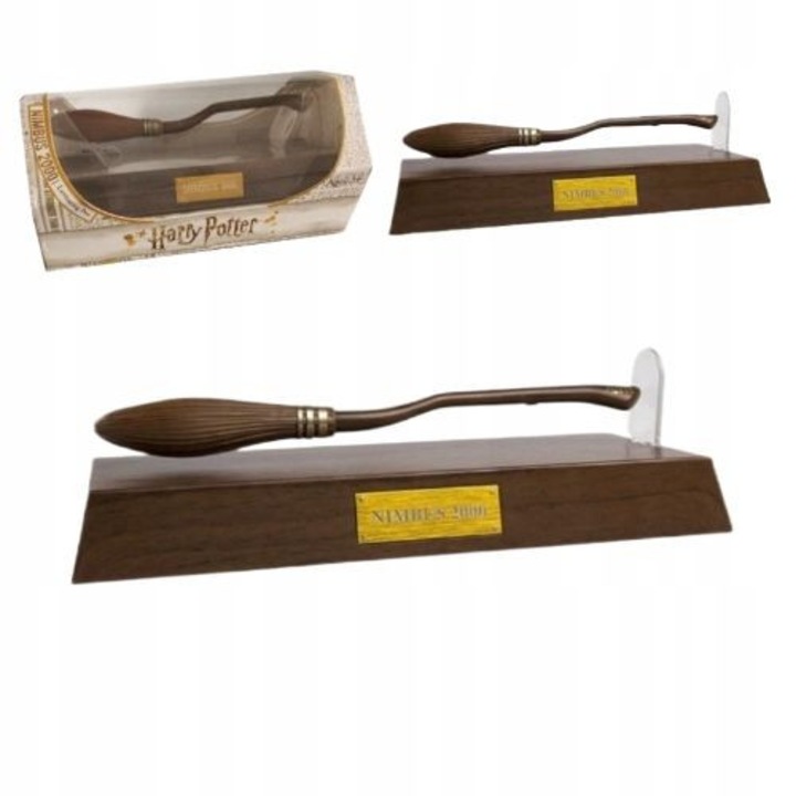 Pix Nimbus 2000, PAN I PANI GADZET, set cu suport, maro