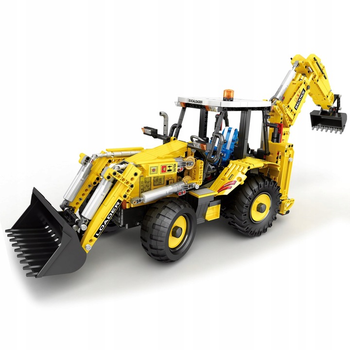 Комплект за изграждане Reobrix Caterpillar, 2231 части, 49x38x10см, многоцветен