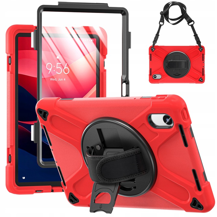 Etui Shockproof pentru Lenovo Tab M11 10.95, cu maner