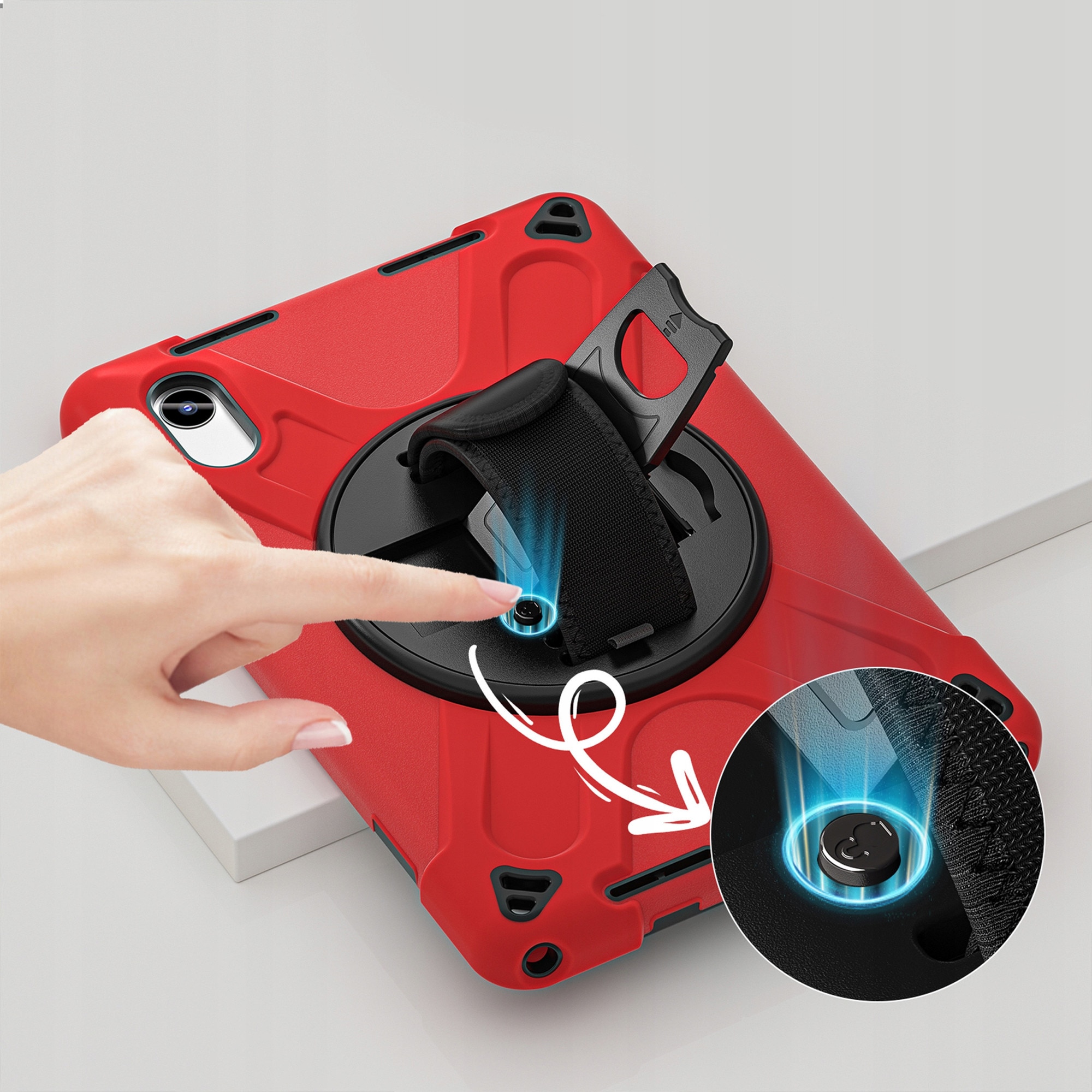 Etui Shockproof pentru Lenovo Tab M11 10.95, cu maner