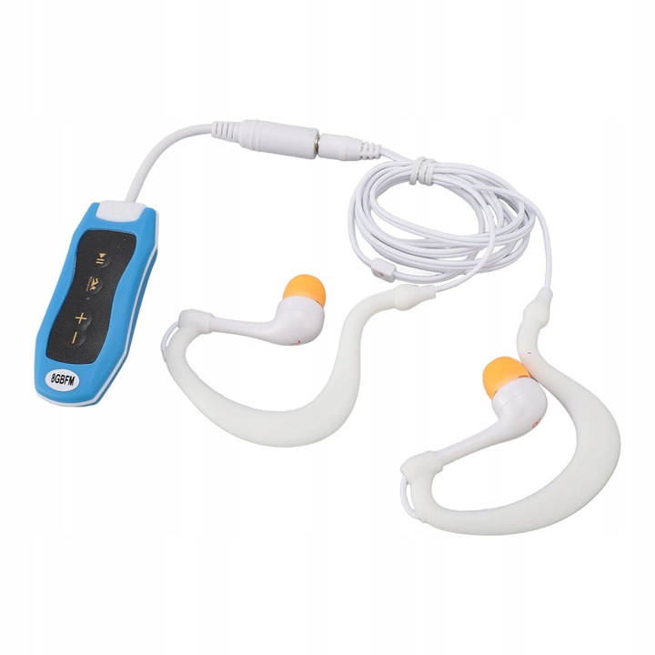 Vízálló MP3 lejátszó, 8GB, IPX8, fejhallgatóval, USB 2.0