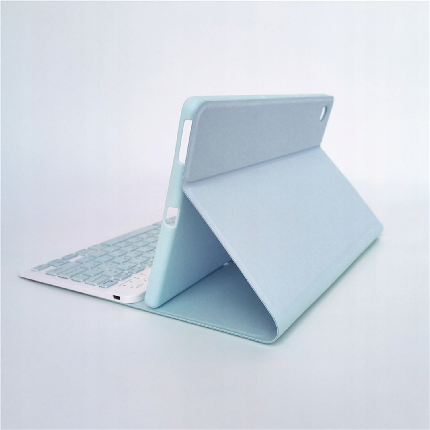 Husa cu tastatura, pentru Lenovo M10 Plus TB-X606X, albastru, set complet