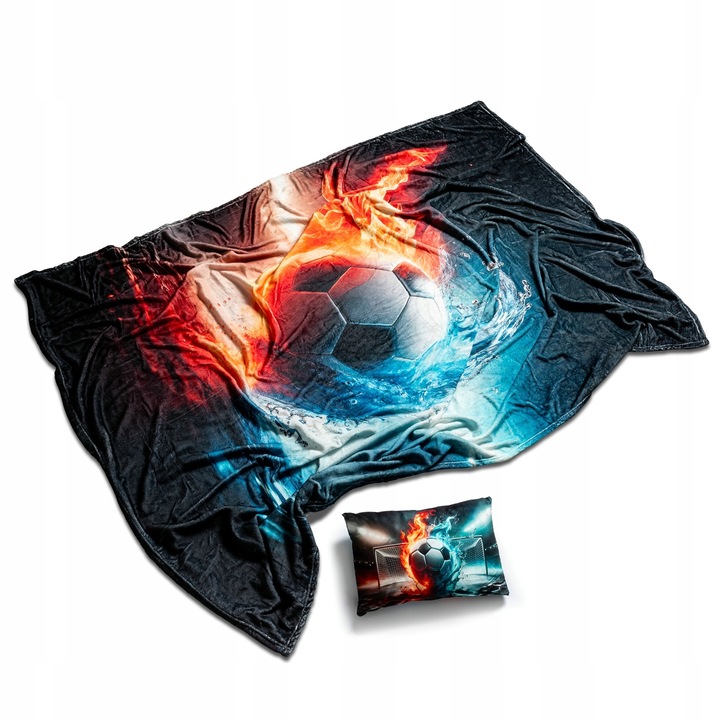 Комплект спално бельо, Gadget Master, одеяло 200x160см, възглавница 40x25x8см