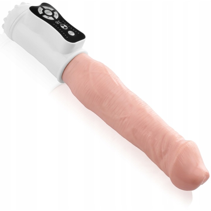 Vibrator rotativ si positionabil, Lelex, 38 functii, , 18x4cm