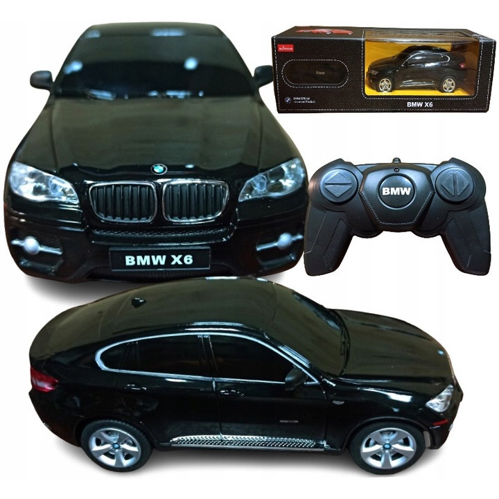 Masinuta Rastar BMW X6, telecomandata, 2,4GHz, 1:24