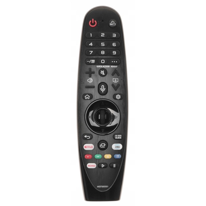 Univerzális távirányító LG televíziókhoz, hangvezérlés, 18,5cm, távirányító készlet