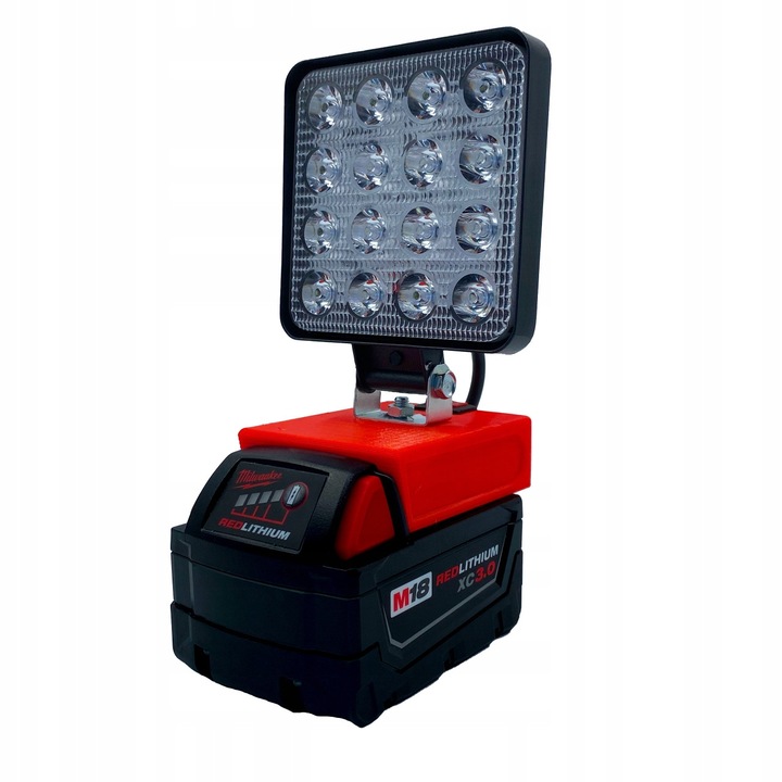 Комплект работни лампи с 16 LED диода, алуминий, 4200 lm, водоустойчиви