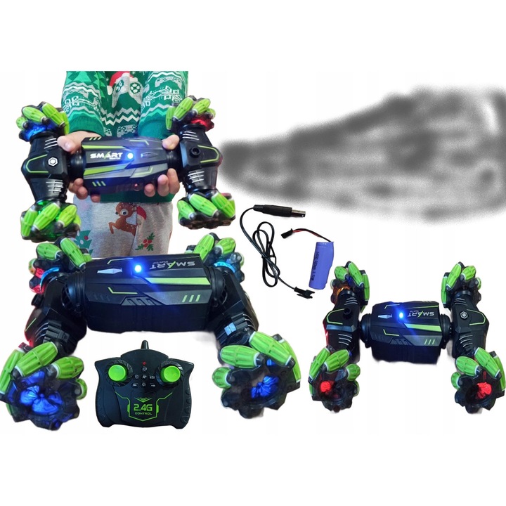 RC autó teljes DIABLO, formaváltás, 30x15x10cm