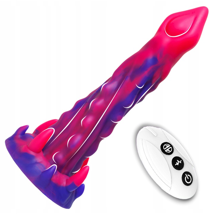 Vibrátor GDD, Anális és Vaginális, 5 Mozgásmód, 10 Rezgésmód, 23,5cm