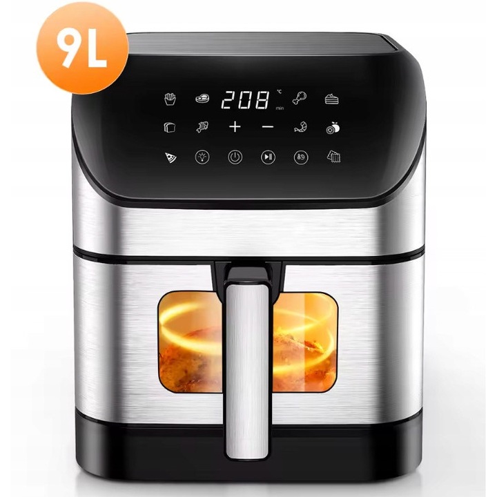 Olajmentes fritőz 8L, 1800W, 200 fok